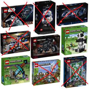 Alternate Cyber Week: LEGO | z.B. Technic 42154 Ford GT 2022 / Außerdem: 42154, 42128, 42155, 21245, 21244, 21188