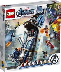 LEGO Marvel Super Heroes 76166 Avengers – Kräftemessen am Turm