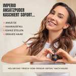 IMPERIO Ansatzpuder Haarmascara, zur Haarverdichtung für Frauen/Männer/Divers (Prime)