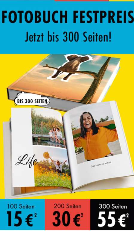 Fotobuch A4 | bis 100 Seiten - 15€ / bis 200 S - 30€ / bis 300 S - 55€ | Hardcover |
