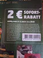 Penny: 1kg Bohnen von Jacobs 'Barista Edition' mit 2€ Coupon aus Flyer preislich von 9.99€ auf 7.99€ reduzieren/ ab 27.03.