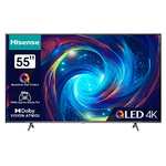 Hisense 55E7KQ Pro 139cm (55 Zoll) Fernseher, 4K UHD, QLED, 2.1 HDMI, Smart TV, HDR, Dolby Vision IQ, 144Hz (VRR) 479,-