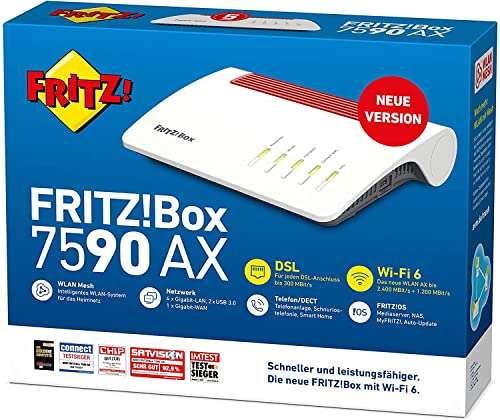 Fritzbox 7590 ax Warehouse Amazon Italien
