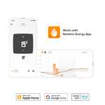 Netatmo Intelligenter und energieeffizienter Smart Thermostat-WiFi-Senken Sie Ihre Energiekosten