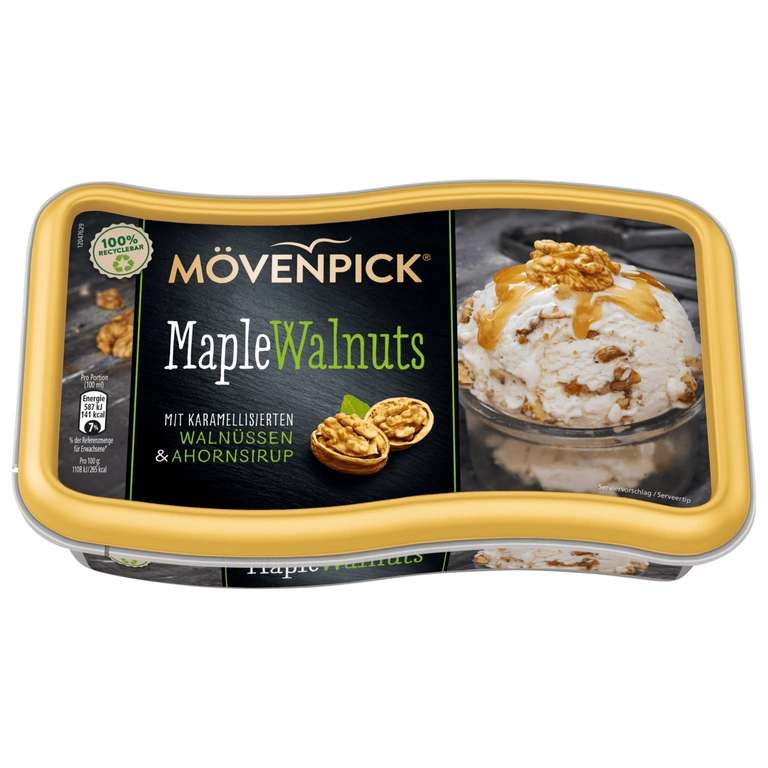 Mövenpick Eis bei Rewe - Maple Walnuts und andere Sorten - 900ml