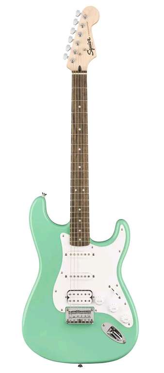 Fender Squier FSR Bullet Stratocaster HT HSS E-Gitarre, Sea Foam Green für 139€ | PRS SE Custom 24 LTD, Amber Fade für 768€