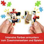 Trefl Puzzle - Minnie mit Freunden, von 12 bis 24 Teilen, 4 Sets, für Kinder ab 3 Jahren