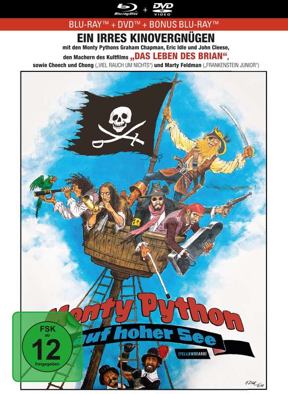 Monty Python's Flying Circus - Die komplette Serie Blu-ray (Capelight Shop) und weitere Filme von Monty Python im Mediabook