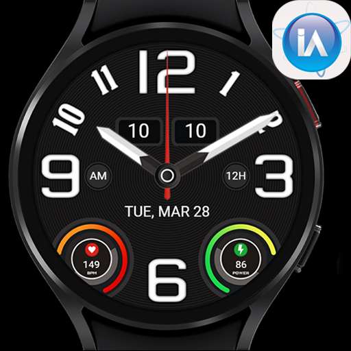 (Google Play Store) IA91 Hybrid Watchface (WearOS Watchface, hybrid)
