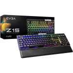 [Fortknox] EVGA Z15 - mechanische Gaming Tastatur mit Kailh Speed Silver Switches - hot-swappable