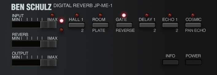 JP-ME-1 - 80ies analog modeled Reverb Plugin (Limited Time, Only!) VST/AU/AAX