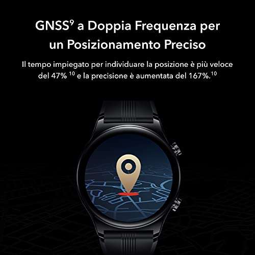 Honor GS 3, 3,63 cm (1.43 Zoll), AMOLED, Touchscreen, 4 GB, GPS, 44 g