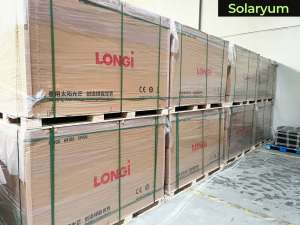 1X PALETTE LONGI Solar Module, 410 WATT Panel, Black Frame- Schwarzer Rahmen, 36St.PV Photovoltaik [ABHOLPREIS-LOKAL-DÜSSELDORF od. Viersen]