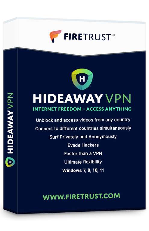 [chip] Vollversion: Hideaway VPN (1-Jahres-Version)