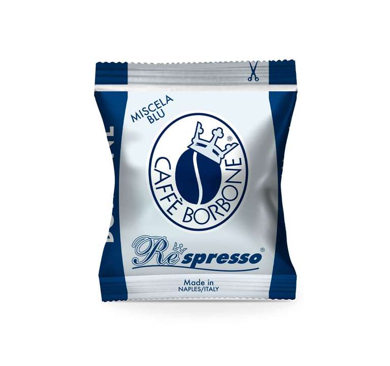 [Prime] 100 Kapseln für Nespresso Maschine Borbone Blu im Abo noch günstiger