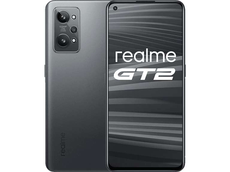 Smartphone Realme GT 2 (12GB, 256GB, schwarz) plus Realme Watch Pro 2 gratis