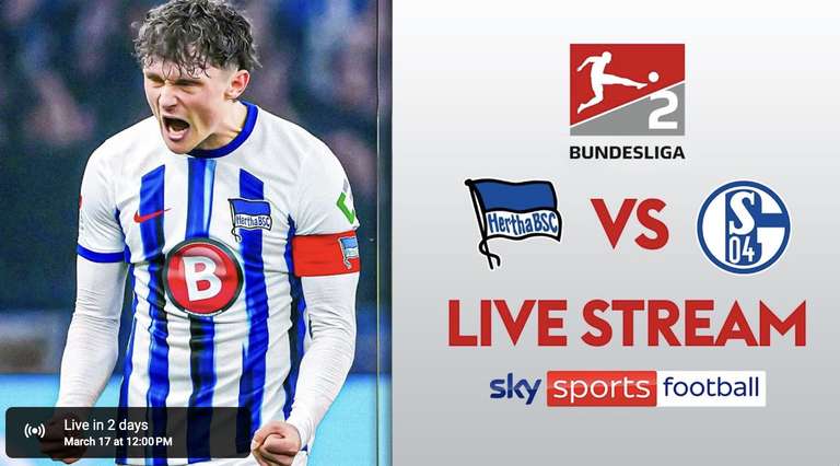 1. & 2. Bundesliga: BVB - E. Frankfurt | Freiburg vs Bayer 04 | Hertha - Schalke | Nürnberg - St. Pauli - kostenlose Livestreams (UK VPN)