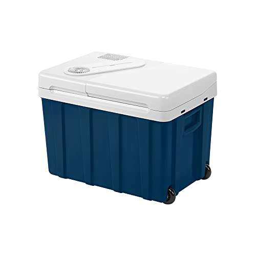 [Amazon Prime] MOBICOOL MQ40W Kühlbox mit Rollen | Elektrisch | 39 L | 12V, 230V | für Auto, Boot, Reisemobil und Steckdose