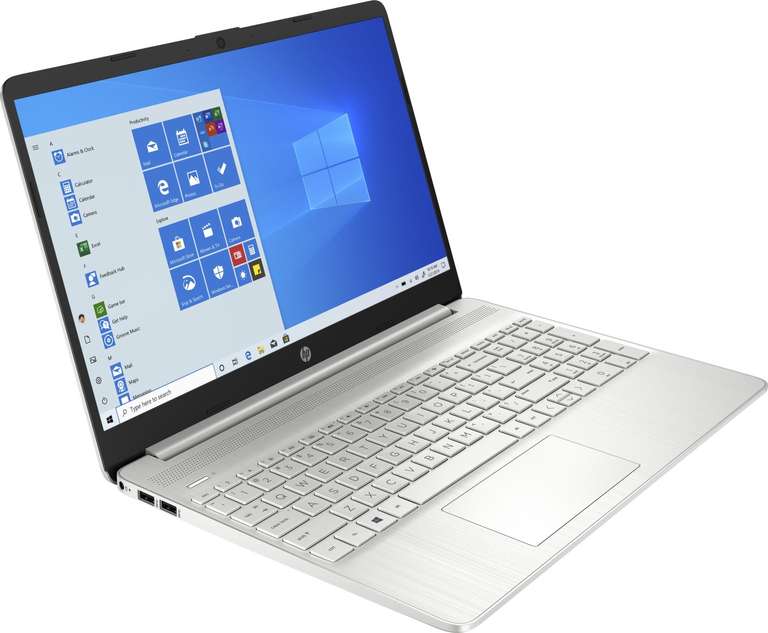 HP 15s-eq2431ng Laptop (15.6", 1920x1080, TN, 250nits, Ryzen 3 5300U, 8/512GB, aufrüstbar, USB-C, 2x USB-A, HDMI, SD, 41Wh, noOS, 1.69kg)