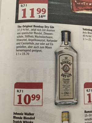 The Original Bombay Dry Gin [Globus Köln- Marsdorf, lokal?]