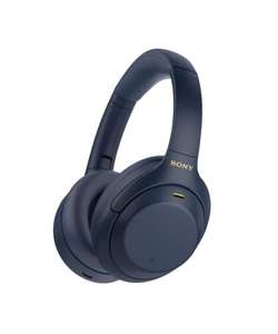 SONY WH-1000XM4 Noise Cancelling, Over-ear Kopfhörer Bluetooth Blau mit Gutschein für 269,99