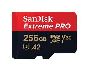 SANDISK Extreme PRO UHS-I, Micro-SDXC Speicherkarte, 256 GB, 200 MB/s