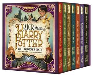 Hörbuch: Harry Potter. Die große Box zum Jubiläum. Alle 7 Bände.: Gelesen von Rufus Beck