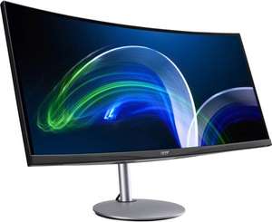 Acer CB382CUR Monitor (37.5", 3840x1600, IPS, Curved, 75Hz, FreeSync, 300nits, 95% DCI-P3, 2x HDMI, DP, USB-C DP + PD, 4x USB, KVM, 3J Gar.)