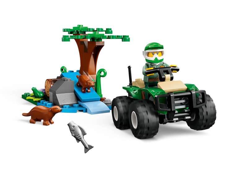 Lego City 60394 Quad-Tour zum Flussufer * Otter * EOL 12/23 [Rossmann offline Green Label] -10% Coupon