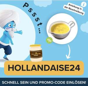 [Marktguru] 40 Cent Cashback auf Sauce Hollandaise mit dem Aktionscode "Hollandaise24"