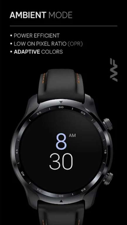 (Google Play Store) Awf Move - watch face (WearOS Watchface)