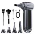 131° - (41,54€ mit Joybuy Plus) WOLFBOX MF100 elektrischer Druckluft Staubbläser mit bürstenlosem Motor 3-stufig für Garage und Autoreinigung