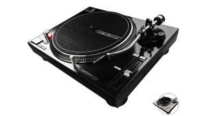 Reloop RP-7000 MKII - Plattenspieler, DJ Turntable, Direktantrieb, Schwarz / Silber