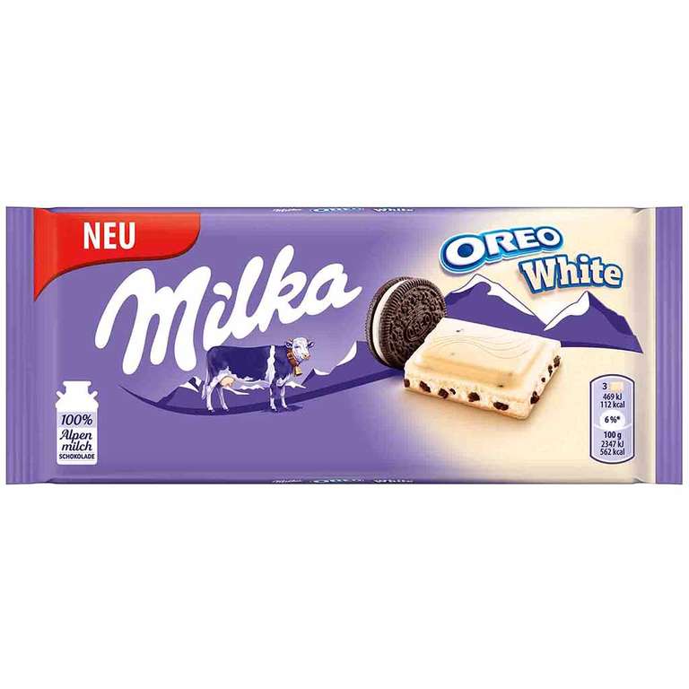 Milka Tafelschokolade Oreo White 100g MHD:27.11.22 ***0,49€***