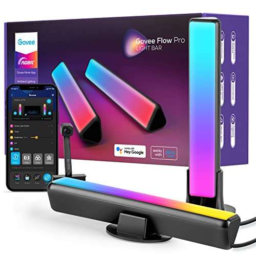 Govee Smart LED Lightbar, WiFi RGBIC LED TV Hintergrundbeleuchtung mit Kamera