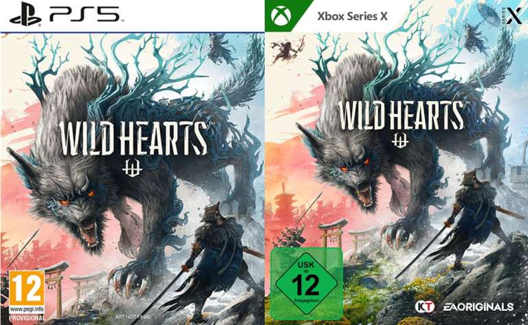 Wild Hearts PS5 oder Xbox | PEGI-Version: Cyberport/Computeruniverse 16,89€ / USK-Version: Amazon Prime 16,99€, MM & Saturn 16,99€ Abholung