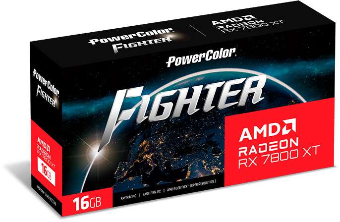 16GB PowerColor Radeon RX 7800 XT Fighter Aktiv