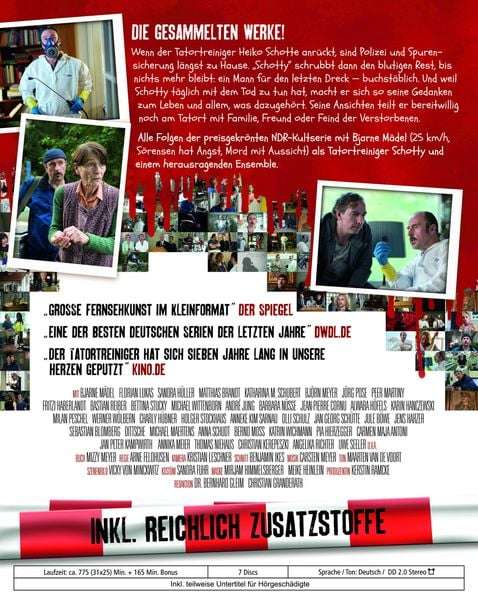 Der Tatortreiniger - Die komplette Serie (6 Blu-Rays plus 1 DVD) IMDb 8,5/10 * Bjarne Mädel