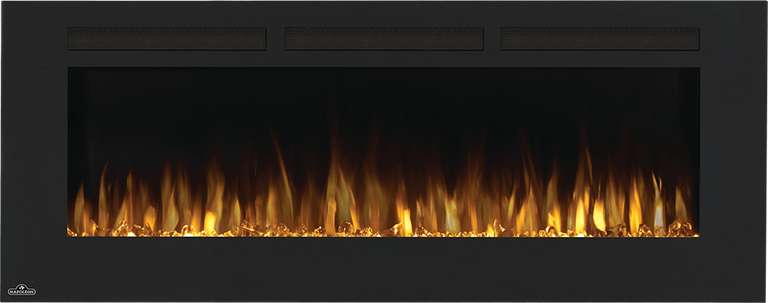 Napoleon Fire Allure 60 elektrischer Wandkamin | 2 Heizstufen bis 2000W | Flammenfarbe & -stärke einstellbar | Fernbedienung | 152,4cm breit