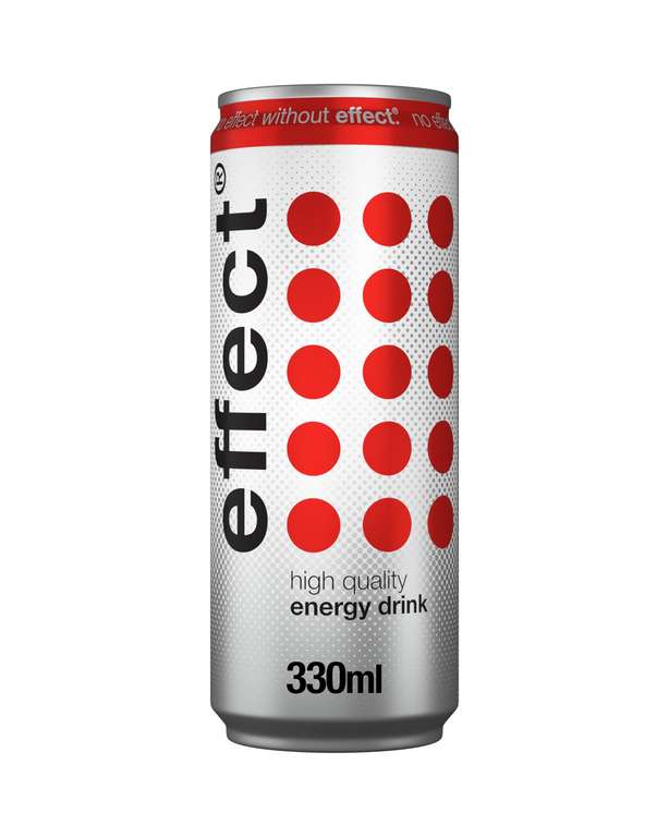 effect CLASSIC Energy Drink - 24 x 0,33l Dose - Koffeinhaltiger Energie Drink [PRIME]
