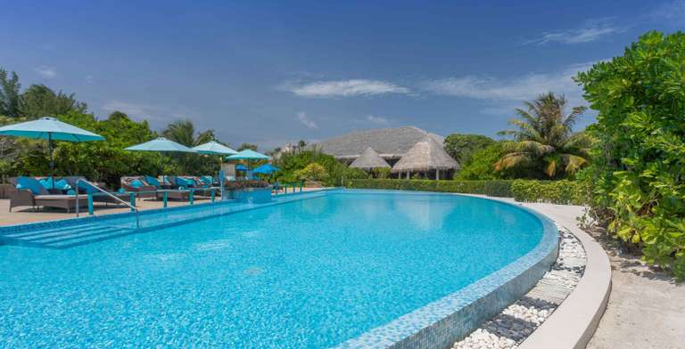 Malediven: z.B. 7 Nächte | 5*Cocoon Maldives | Lagoon-Water-Villa | All Inclusive, Transfer Wasserflugzeug | Hotel only | ab 2775€ zu Zweit