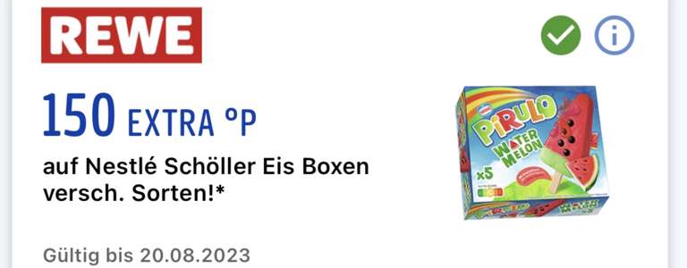 REWE / Payback: 150 EXTRA °P auf Nestlé Schöller Eis Boxen versch. Sorten! (personalisiert)