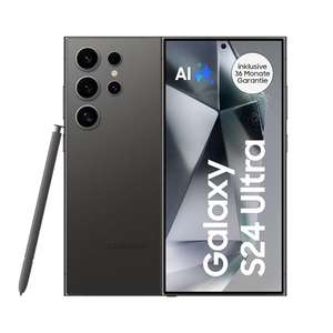 Samsung Galaxy S24 Ultra 12GB RAM, 512GB Speicher, Titanium Black inkl. kostenlosen Galaxy Buds2 Pro & 3 Jahre Garantie