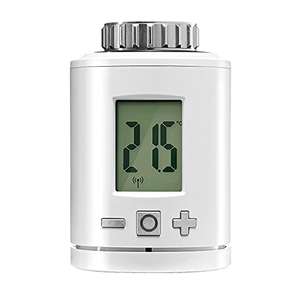 [Prime] Gigaset Thermostat - Smart-Home Set Ergänzung - Heizkörperthermostat für ein angenehmes Raumklima - regelt die Heizungstemperatur
