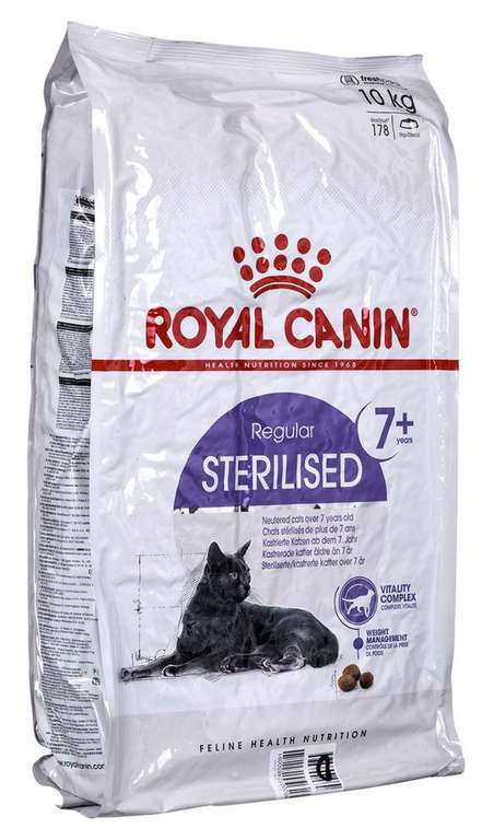 Royal Canin Fhn Sterilised 7+ - Trockenfutter für ausgewachsene Katzen - 10Kg [Preisfehler?]