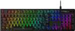 HyperX Alloy Origins Mechanische Tastatur (HyperX RED, RGB-Einzeltastenbeleuchtung, programmierbar, USB-C, Metallgehäuse)