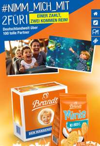 2 Für 1 Aktion: 2x Brandt kaufen & 2. Freizeit-Ticket Gratis sichern