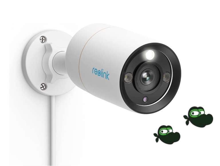 Neue Reolink RLC-1212A - 12MP UHD PoE Outdoor Überwachungskamera mit Spotlight und intelligenter Personen- und Fahrzeugerkennung