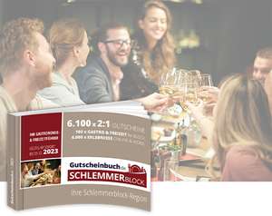 (Gutscheinbuch.de) 2x Schlemmerblock/Freizeitblock