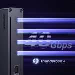 [amazon.de] UGREEN Revodok Max 208 Thunderbolt 4 Schreibtisch Dock 85W Ladestrom